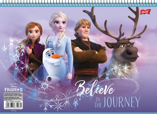 Μπλοκ ζωγραφικής Salko Νο 17 FROZEN B